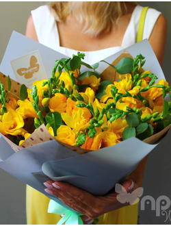 БУКЕТ МОНО ЦВЕТОВ № 418