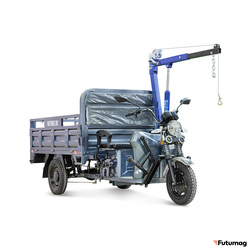 Грузовой электротрицикл Rutrike D4 NEXT с краном 1800 60V1200W