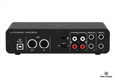 описание BEHRINGER UMC204HD на сайте интернет магазина domstereo.ru