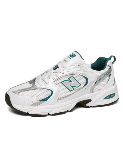 New Balance 530 White Silver Green