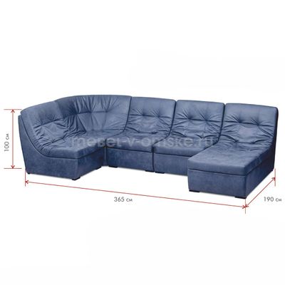 Диван угловой Арабис-5 (пума)