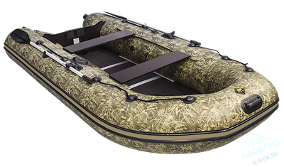 Лодка ПВХ Мастер Лодок Ривьера Компакт 3400СК Камуфляж Камыш