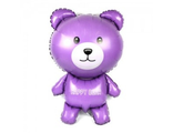 Медведь фиолетовый 91 см