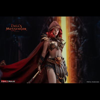 Адская вестница в золотом - КОЛЛЕКЦИОННАЯ ФИГУРКА 1/6 Hell's Messenger Golden (PL2022-202A) - TBLeague