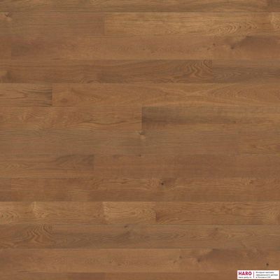 Декор паркетной доски Haro Дуб Дымчатый (Янтарный) Маркант браш 1-пол, масло 535465 фронт