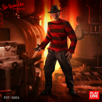 ПРЕДЗАКАЗ - Фредди Крюгер (серия "Кошмар на улице Вязов")  - Коллекционная фигурка 1/12 SCALE skin broken man (POT-0004) - Play One twelve ?ЦЕНА: 10900 РУБ.?
