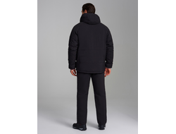 Утепленный спортивный костюм мужской  18SKM-1547 (черный)