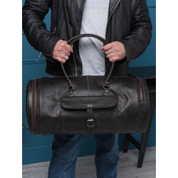 Кожаная дорожная сумка Belforte brown (арт. 4011-04)