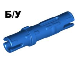 ! Б/У - Technic, Pin 3L with Friction Ridges, Blue (6558 / 4514553 / 6299413) - Б/У