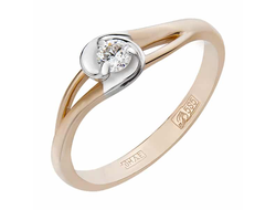 Кольцо для помолвки с бриллиантом