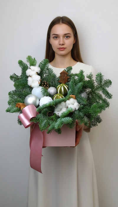 Новогодняя композиция № 1130