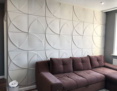 Гипсовая 3d панель "Милли"