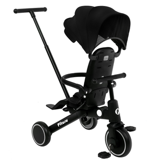 Велосипед трехколесный Pituso Leve Pro Black/Черный