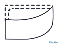 Экран для угловых ванн