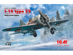 Сборная модель: (ICM 32003) Советский истребитель И-16 тип 29