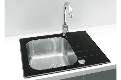 Мойка Alveus Vitro 10 черное стекло