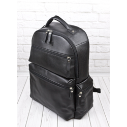 Кожаный рюкзак Faetano black (арт. 3047-01)