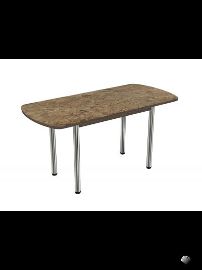 Стол кухонный раздвижной "Пластиковый", подстолье Прямое, разные цвета