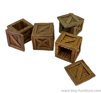 Wooden crates (15x15) (PAINTED)