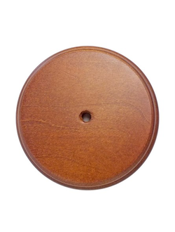 Универсальная подложка 1-местн. ЭС "Дуб лак" под розетки выключатели ретро