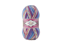 Пряжа Superwash Alize (Ализе Супервош) Состав: 75% - SW шерсть, 20% - Полиамид Вес: 100 гр Метраж: 420 м. Цвет  7654