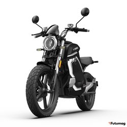 Электромотоцикл WHITE SIBERIA SUPER SOCO WANDERER PRO черный