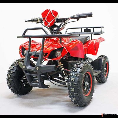 Квадроцикл GreenCamel Гоби K21 (30 Ah 36V 800W R6 Цепь) Красный паук