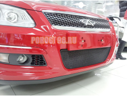 Защита радиатора Chery M11 black