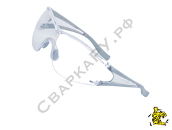Очки защитные DeltaPlus Egon Clear (2C-1.2) бесцветный поликарбонат