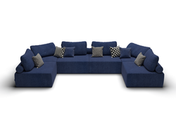 Модульный диван Miss из 6 модулей