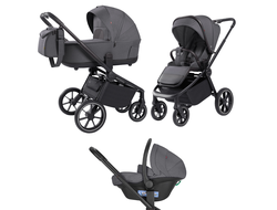 Коляска 3в1 Carrello Epica CRL-8511 Iron Grey 2025