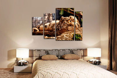 Модульная картина "Опасный"