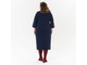 Комфортное платье из джерси БОЛЬШОГО размера Арт. 2718109 (Цвет темно-синий) Размеры 50-80