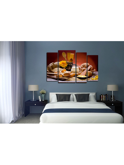 Модульная картина "Домашний вкус"