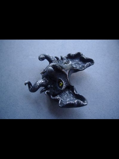 Коллекционная брошь с морским котом "Глубоководный Дэйви Кош"