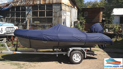 ТЕНТ НА ЛОДКУ РИБ АКВАБОТ 420