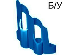 ! Б/У - Technic, Panel Fairing # 1 Large Short, Large Holes, Side A, Blue (32190 / 4124281) - Б/У