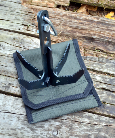 РАЗБОРНАЯ "КРЮК - КОШКА" С ЧЕХЛОМ БЕЗ ВЕРЕВКИ