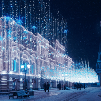 Светодиодная гирлянда Ardecoled ARD-STRING-CLASSIC-10000-CLEAR-100LED-FLASH (230V, 7W, IP65)