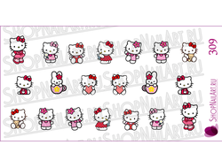 Слайдер дизайн 309 - Hello Kitty