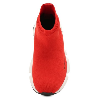 Кроссовки Balenciaga Speed trainer красные детские