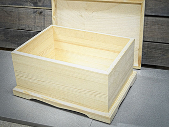 деревянный короб для хранения