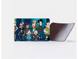 Магнит виниловый герои №14