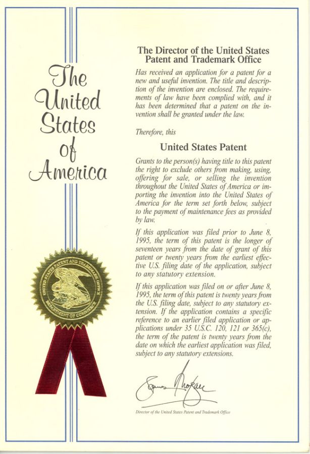 Патент США  на метод и устройство электромагнитной терапии