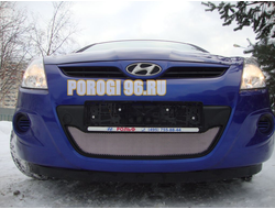 Защита радиатора Hyundai i20 2008-2012 chrome