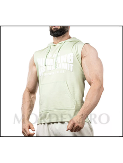Майка с капюшоном Heavy Jersey 2306-867 зеленый дым