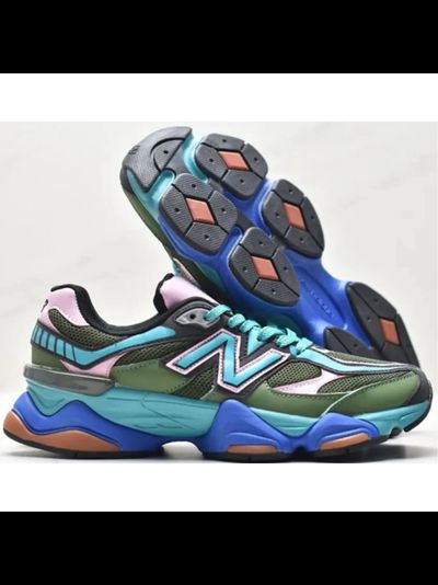 New Balance 9060 Green Blue зеленые