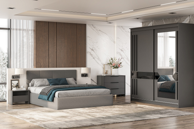 Кровать двойная №4 (1,6*2,0 мягкая) (СВ)