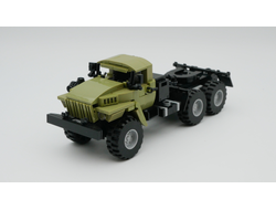 Российский грузовик 6x6 (зеленый)