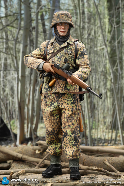 Немецкий солдат  - Коллекционная фигурка 1/6 scale WWII German 12th SS Panzer Division Oberschu?tze (D80171) - DiD